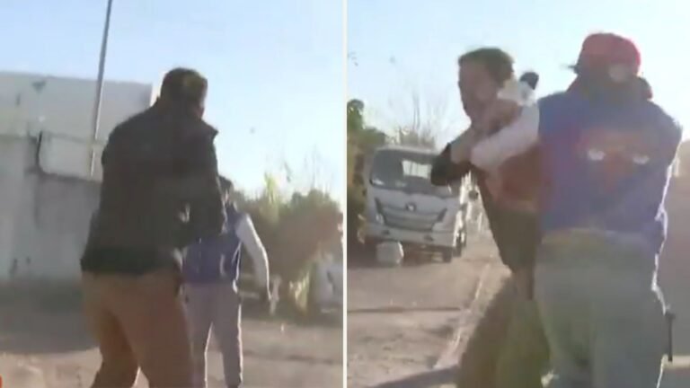 Periodista de "Tu Día" fue agredido a pedradas por sujetos que viven en rucos: "Terminamos en el suelo"
