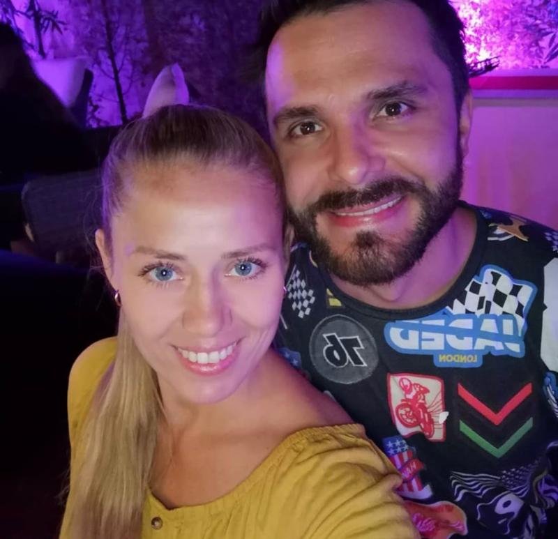Ludmila con Ballero