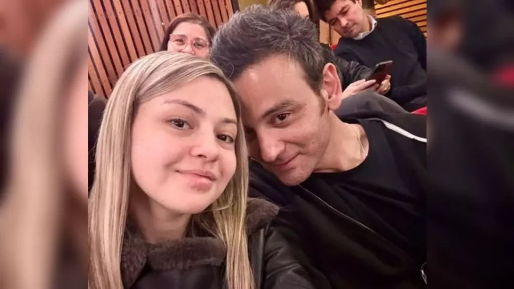 Gonzalo Ramírez y su hija