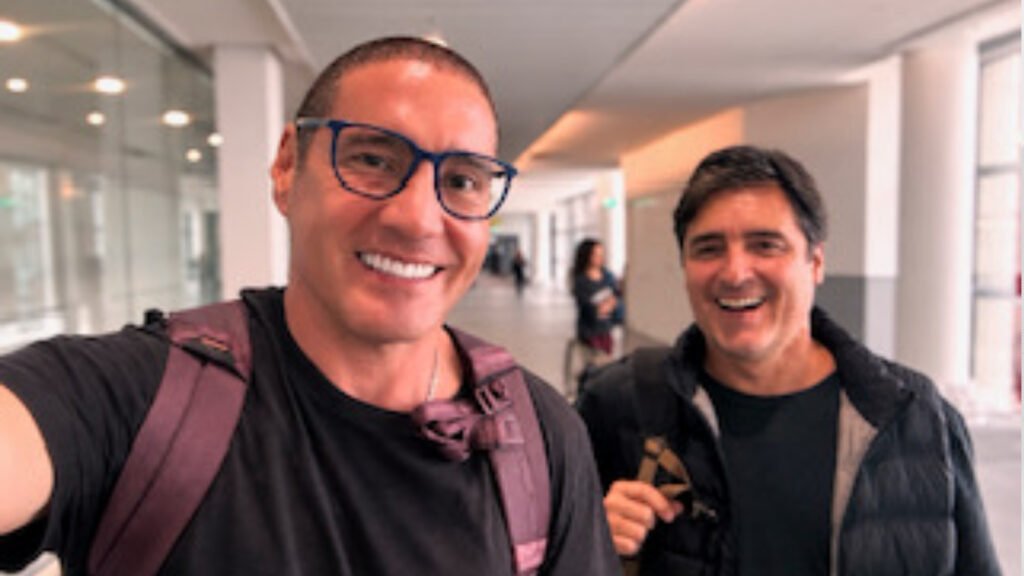 Pancho Saavedra y Jorge Zabaleta