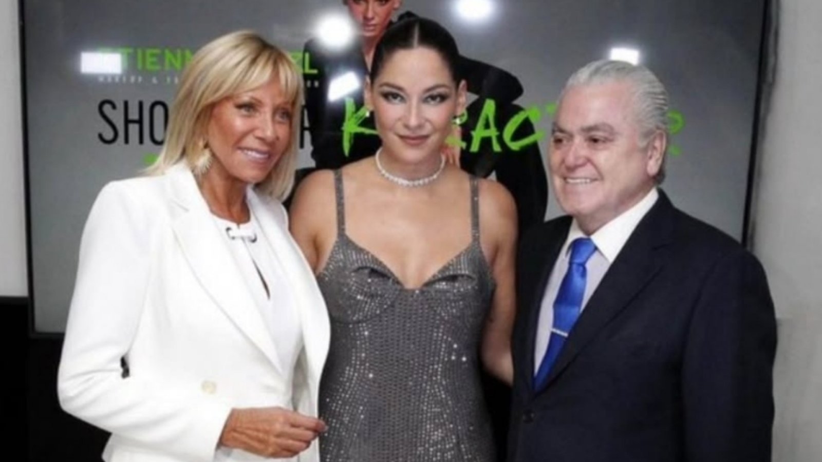 Raquel Argandoña, Kel Calderón y Hernán Calderón Salinas