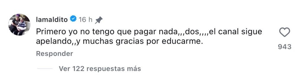 Comentario de Paty Maldonado