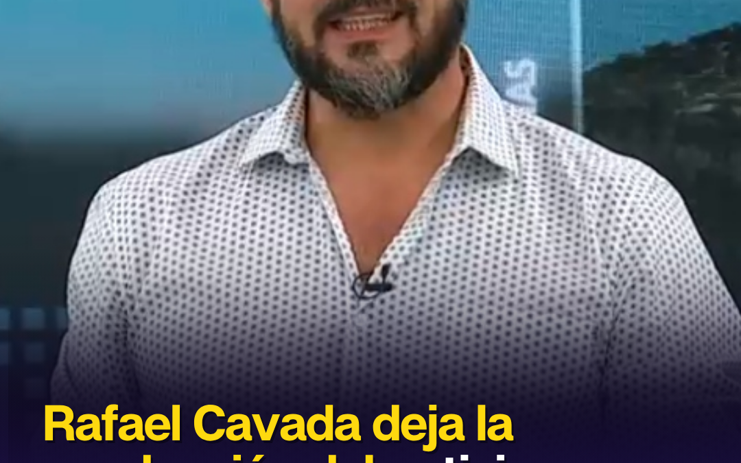 Rafael Cavada deja el noticiero matinal de CHV a un mes de su errática conducción