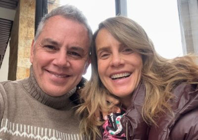 José Miguel Viñuela y Diana Bolocco