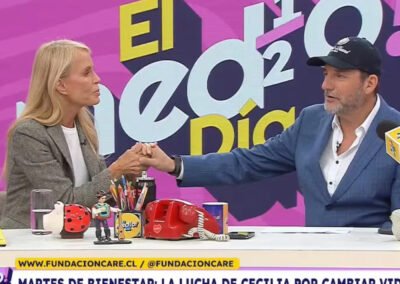 Cecilia Bolocco y Daniel Fuenzalida