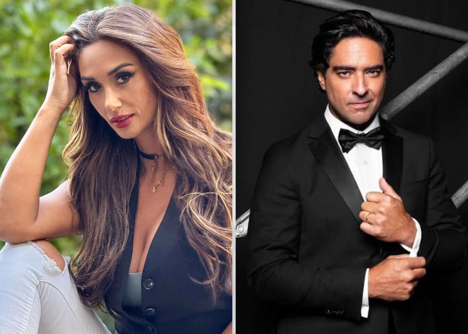 Pamela Díaz y Cristián Riquelme