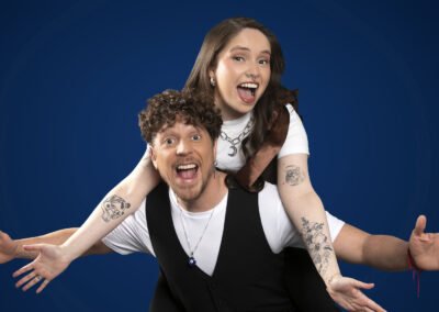 Matías Vega y Cynthia Gallardo